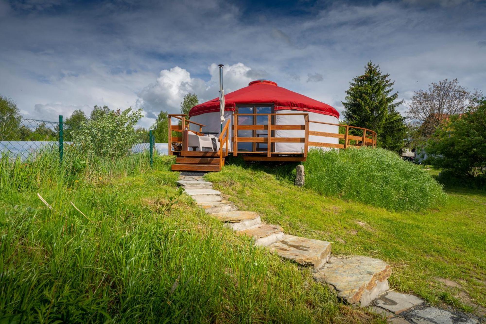 Dom W Domu - Izera Glamping Bed and Breakfast Gajowka  Eksteriør billede